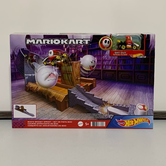Mattel Other - Hot Wheels® Mario Kart™ Boo’s Spooky Sprint Track Set-New
